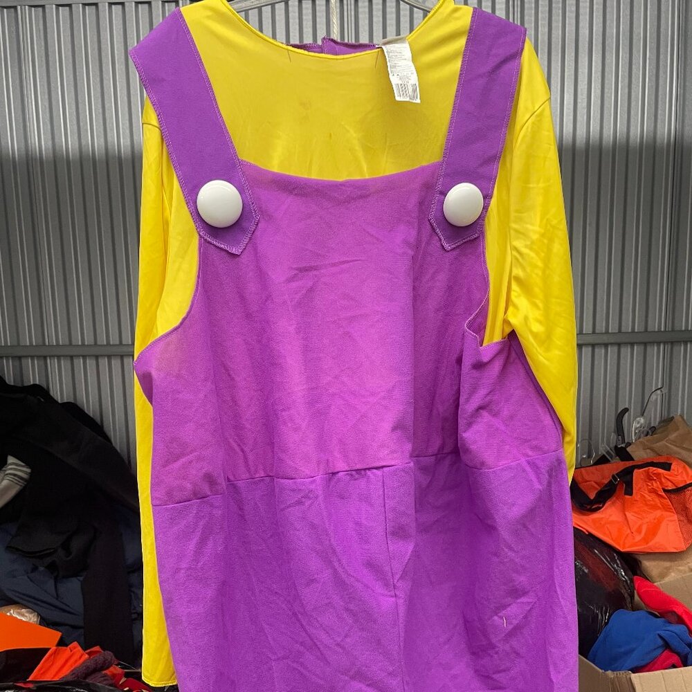 Purple and Yellow Men's Costume